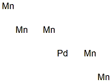 ペンタマンガン-パラジウム 化学構造式