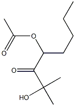 Acetic acid 1-(2-hydroxy-2-methylpropanoyl)pentyl ester