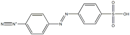 4-(4-Sulfophenylazo)benzenediazonium