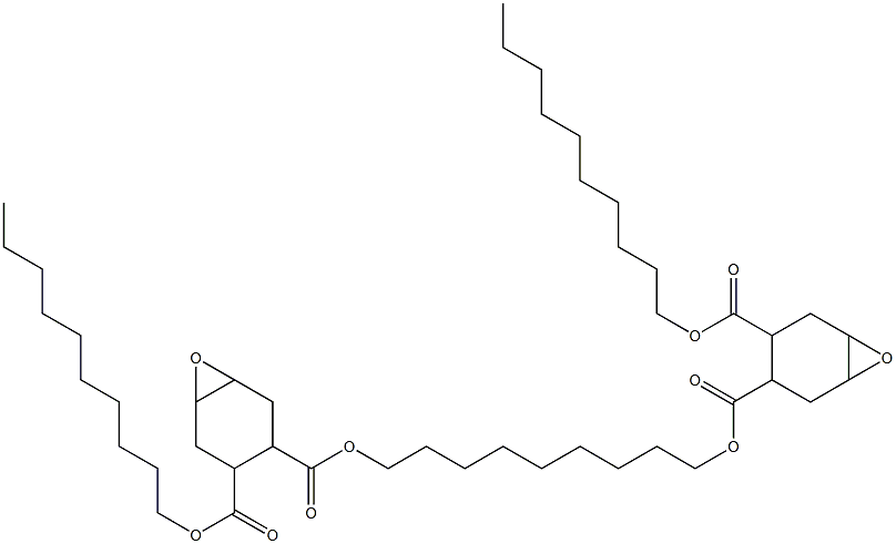 Bis[2-(decyloxycarbonyl)-4,5-epoxy-1-cyclohexanecarboxylic acid]1,9-nonanediyl ester