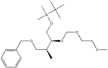 (2S,3S)-4-Benzyloxy-1-(tert-butyldimethylsilyloxy)-2-(2-methoxyethoxymethoxy)-3-methylbutane