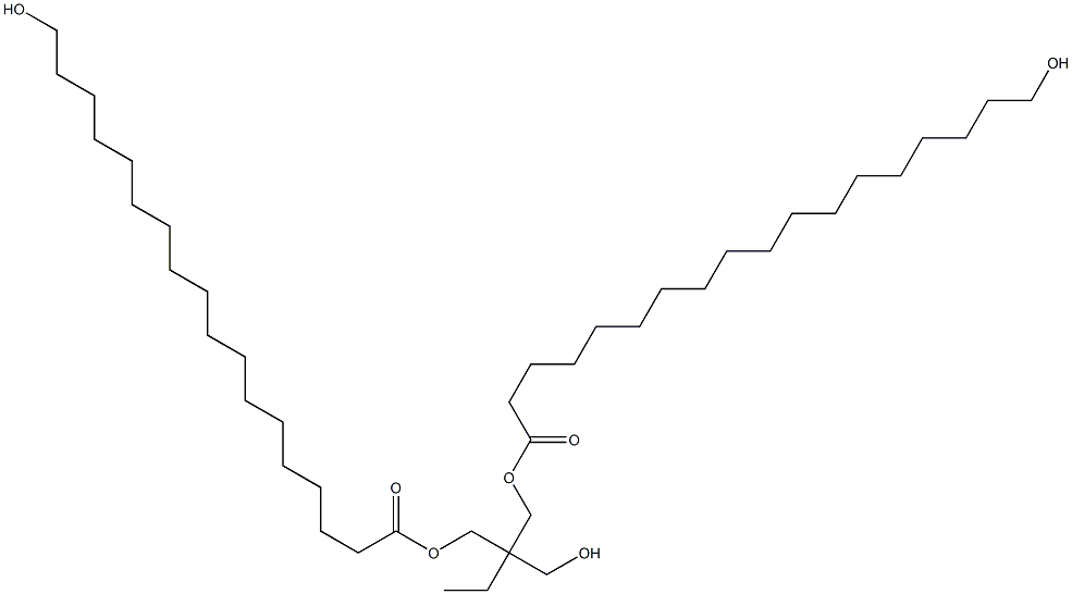Bis(18-hydroxyoctadecanoic acid)2-ethyl-2-(hydroxymethyl)-1,3-propanediyl ester