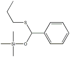 Benzaldehyde O-trimethylsilyl-S-propyl thioacetal|