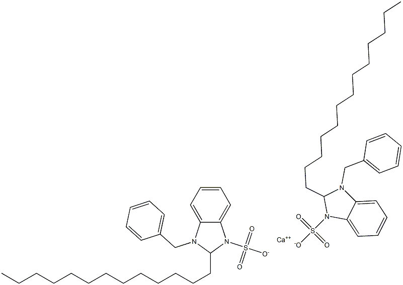 Bis(1-benzyl-2,3-dihydro-2-tridecyl-1H-benzimidazole-3-sulfonic acid)calcium salt