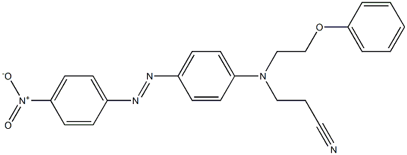 3-[p-(p-Nitrophenylazo)-N-(2-phenoxyethyl)anilino]propionitrile