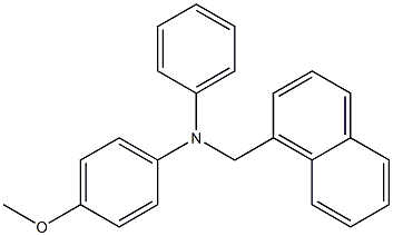 1-[[(4-Methoxyphenyl)phenylamino]methyl]naphthalene