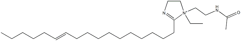1-[2-(Acetylamino)ethyl]-1-ethyl-2-(11-heptadecenyl)-2-imidazoline-1-ium