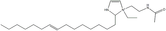 1-[2-(Acetylamino)ethyl]-1-ethyl-2-(8-pentadecenyl)-4-imidazoline-1-ium