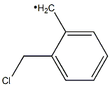 キシリレンモノクロライド 化学構造式