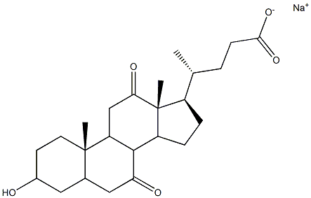 7,12-Dioxo-3-hydroxycholan-24-oic acid sodium salt