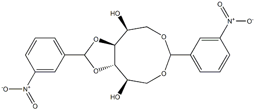 1-O,6-O:3-O,4-O-Bis(3-nitrobenzylidene)-L-glucitol