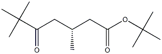 (3R)-5-Oxo-3,6,6-trimethylheptanoic acid tert-butyl ester|