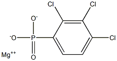 2,3,4-Trichlorophenylphosphonic acid magnesium salt Structure