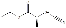 [S,(+)]-2-Selenocyanatopropionic acid ethyl ester