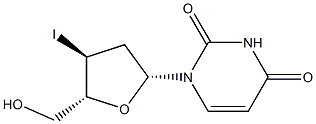 3'-Iodo-2',3'-dideoxyuridine