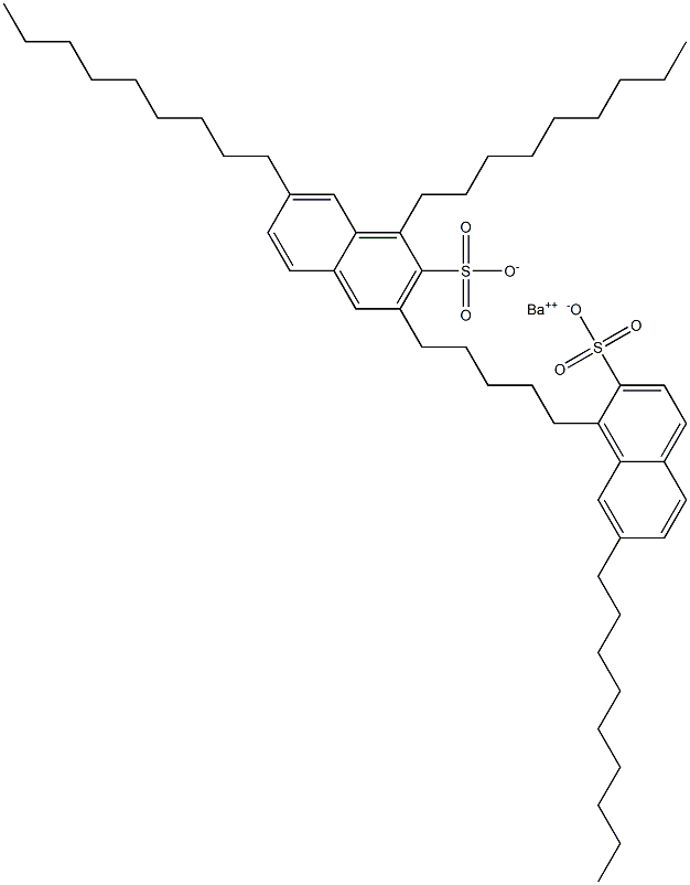 Bis(1,7-dinonyl-2-naphthalenesulfonic acid)barium salt