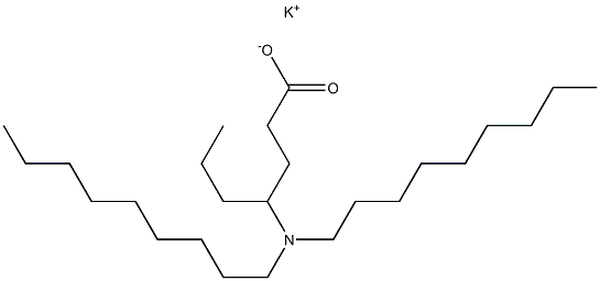 4-(Dinonylamino)heptanoic acid potassium salt