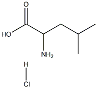DL-亮氨酸盐酸盐, , 结构式