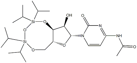 N4-Acetyl-3',5'-O-(1,1,3,3-tetraisopropyl-1,3-disiloxanediyl)cytidine