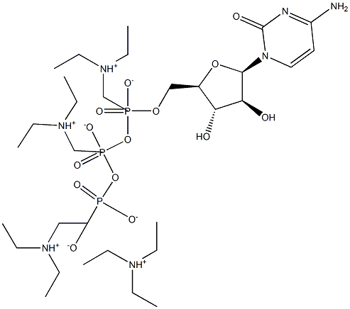1-(b-D-Arabinofuranosyl)cytosine 5'-triphosphate triethyammonium salt|1-(B-D-阿拉伯呋喃糖基)胞嘧啶5'-三磷酸三乙铵盐
