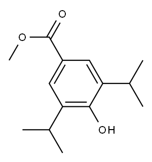 methyl 4-hydroxy-3,5-diisopropylbenzoic acid