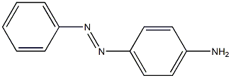 对氨基偶氮苯, , 结构式