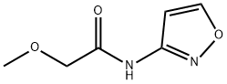 Acetamide,  N-3-isoxazolyl-2-methoxy-, 1001634-99-6, 结构式
