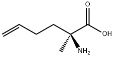 (S)-2-(3'-ブテニル)アラニン 化学構造式