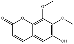 2H-1-Benzopyran-2-one, 6-hydroxy-7,8-dimethoxy-