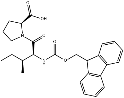 (9H-Fluoren-9-yl)MethOxy]Carbonyl Ile-Pro-OH Structure