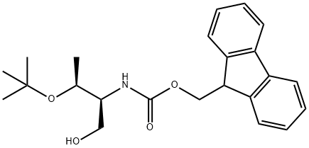 FMOC-D-THREONINOL(TBU), 1189357-56-9, 结构式