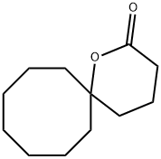 1-オキサスピロ[5.7]トリデカン-2-オン 化学構造式