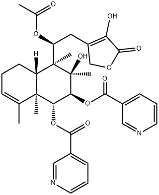 スクテバルバチンX 化学構造式