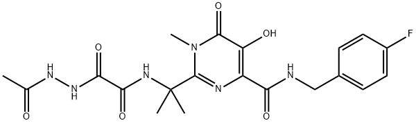 雷特格韦EP杂质C, 1391918-17-4, 结构式