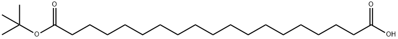 十九烷二酸单叔丁酯, 1643852-37-2, 结构式
