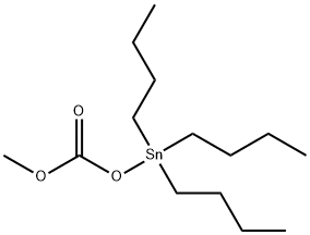Stannane, tributyl[(methoxycarbonyl)oxy]- (9CI) Structure