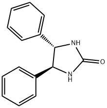 2-Imidazolidinone, 4,5-diphenyl-, (4S,5S)- Struktur