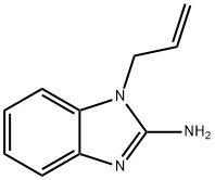 1-(2-丙-1-烯)-1H-苯并咪唑-2-胺, 201299-82-3, 结构式