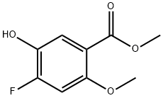 4-氟-5-羟基-2-甲氧基苯甲酸甲酯, 2091274-24-5, 结构式