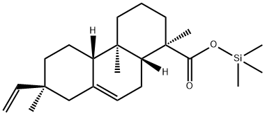 Isopimaric acid TMS Struktur