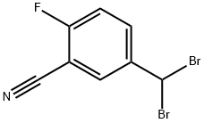 Benzonitrile, 5-(dibromomethyl)-2-fluoro-