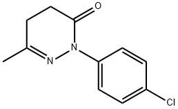 2-(4-Chlorophenyl)-4,5-dihydro-6-methyl-3(2H)-pyridazinone Structure