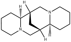 (7S,7aβ,14S,14aβ)-ドデカヒドロ-7α,14α-メタノ-2H,6H-ジピリド[1,2-a:1',2'-e][1,5]ジアゾシン 化学構造式