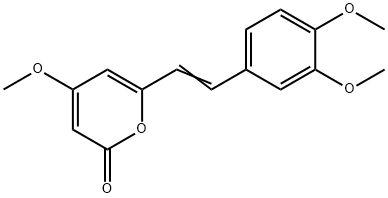 11-Methoxyyangonin Struktur