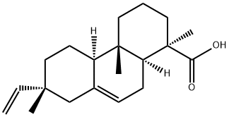 (1R)-7β-Vinyl-1,2,3,4,4a,4bβ,5,6,7,8,10,10aβ-dodecahydro-1,4aα,7-trimethyl-1α-phenanthrenecarboxylic acid Structure