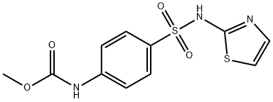 Carbamic acid, [4-[(2-thiazolylamino)sulfonyl]phenyl]-, methyl ester (9CI)