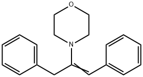 4-(α-Benzylstyryl)morpholine Struktur