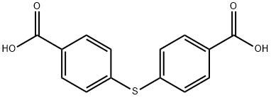 4-[(4-羧基苯基)硫烷基]苯甲酸, 4919-48-6, 结构式