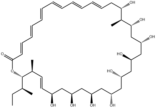 (15S,16S,17R,19R,21R,23S,25S,27R,29R,31R,34S,35S,36S)-37-メチルデルモスタチンA 化学構造式