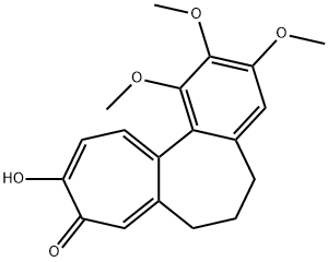Colchiceine, 7-deacetoamino- Structure